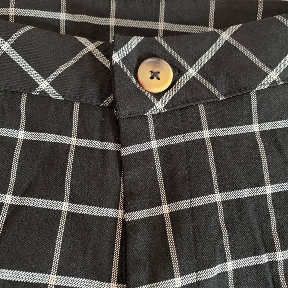 PS/LA Grid Pattern Black & White Pants Size Medium - Picture 15 of 16